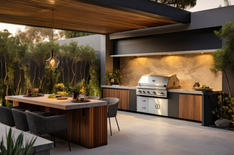 custom outdoor kitchens in New Jersey