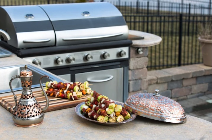 custom outdoor kitchens in New Jersey